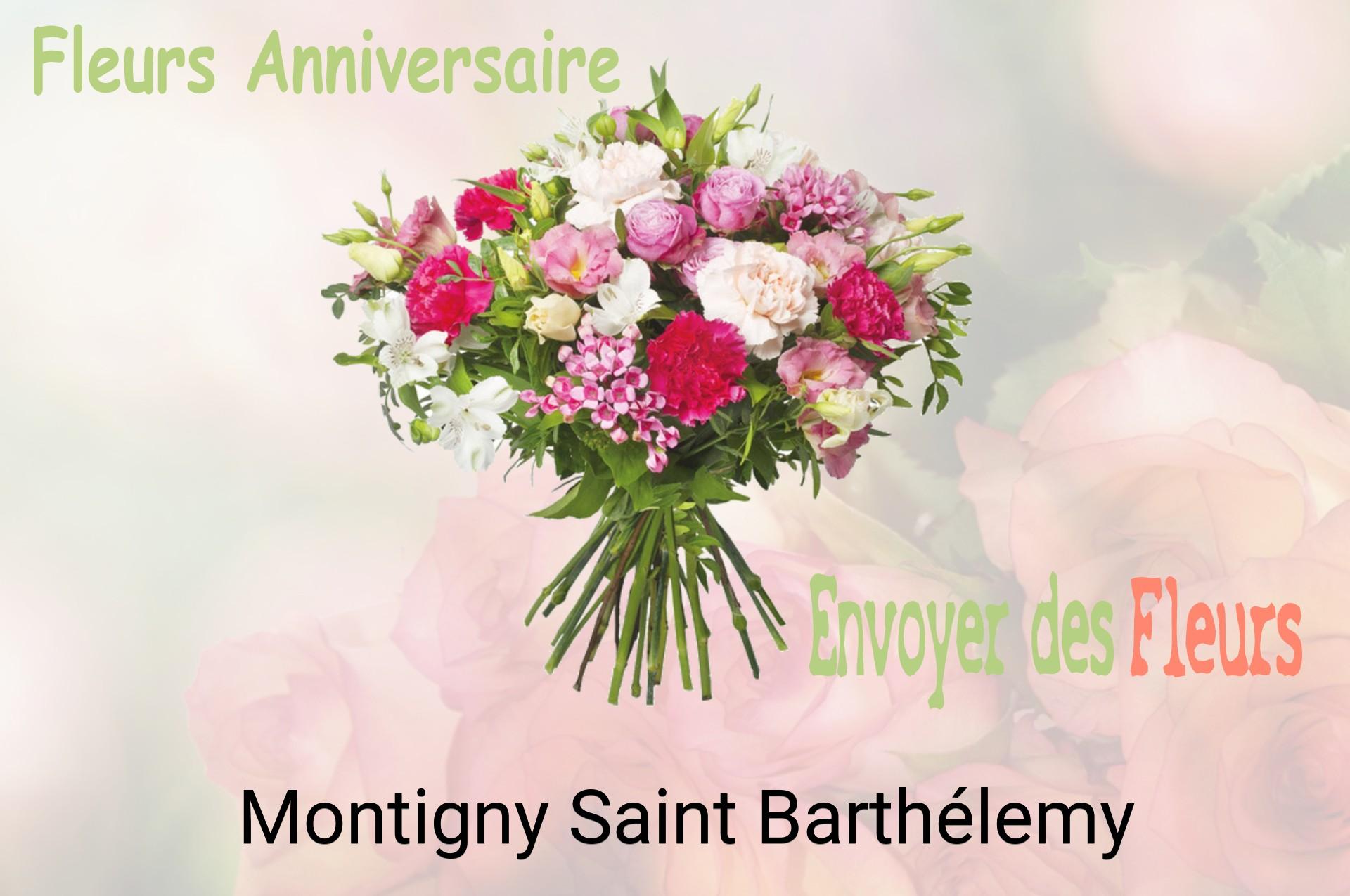 Bouquet de fleurs d’anniversaire livré à Montigny-Saint-Barthélemy